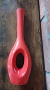 Czerwony wazon wysoki