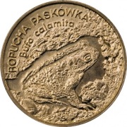 2 zl ropucha paskowka1998 rok + kapsel