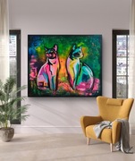 Obraz strukturalny 120/100 cm 