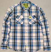 Wr) SUPERDRY oryginalna koszula długi rękaw Roz.XL 