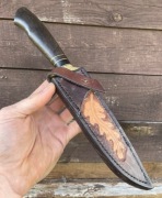 Ręcznie robiony kuty nóż San Mai 