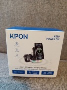 Stacja Ładująca KPON 3w1 MagSafe LED Color NOWA