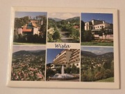 Magnes na lodówkę WISŁA Krynica Zdrój Zakopane (4K)