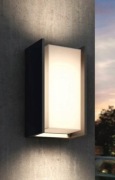 Klosz  PHILIPS LAMPA elewacyjna kinkiet LED e27 BRIDGE obudowa plastik