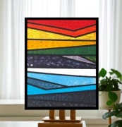 Obraz Akrylowy 50x40 Abstrakcja Nowoczesny Salon