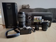 Olympus E-M10 Mark III + 3 obiektywy