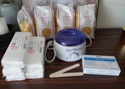 Zestaw do depilacji 3 kg wosku + szpatułki + paski