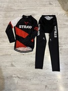 Komplet strój rowerowy dziecięcy długi rękaw