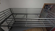 IKEA SVÄRTA Rama łóżka na antresoli, srebrny, 90x200 cm