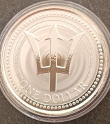 1 uncja Srebro 999 Barbados 2021 rok
