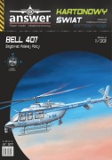 Bell 407 - śmigłowiec policyjny - Answer 577    Skala 1:33
