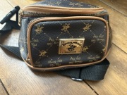 Brązowa nerka z logo Beverly Hills Polo Club