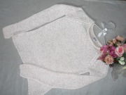 ETAM Sweter sweterek pudrowy róż  36 S  #121