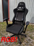 Świecący Fotel Gameingowy - Genesis Trit 500