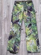 O'Neill spodnie narciarskie snowboardowe wzór hawajski r. 36