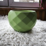 Ceramiczna osłonka na doniczkę mała 16cm x 13cm