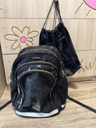 Plecak szkolny wielokomorowy Starpak czarny, Odcienie żółtego i złota 23 l