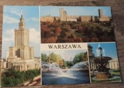 Warszawa - Plac Defilad i PKiN 1974