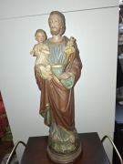Figura rzeźba sakralna Św.Józef,staroć vintage 