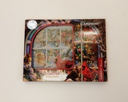 Podkładka szklana świąteczna 12 x 12 cm Carmani
