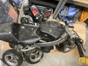 Miniścigacz motor motorynka