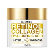 Retinol + Kolagen + Kwas Hialuronowy – Krem Liftingująco-Nawilżający 60g