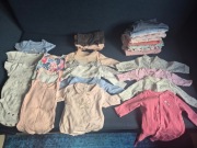 Duża paka/ zestaw ubranek dla niemowlaka dla dziewczynki, rozmiar 50 - 68