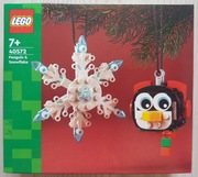 LEGO 40572 - Pingwin i płatek śniegu NOWY