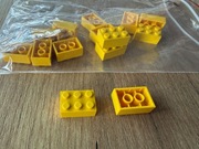 LEGO 3002 czerwony 2x3 14 szt.