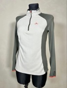 Quechua bluza damska trekkingowa S termiczna polar szara 36 bluzka sportowa