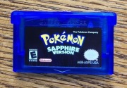 GBA. Pokemon Sapphire Version. Game Boy Advance.