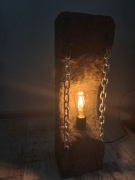 Lampa led, industrialna, vintage,loft, niepowtarzalna, ręczna robota