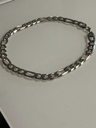 Piękny Gruby Łańcuch srebrny