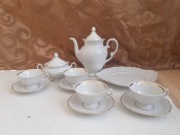 Komplet herbaciany PRL Wałbrzych 