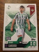 MATCH ATTAX EXTRA 2024/25 2025 19 JOHNNY CARDOSO REAL BETIS