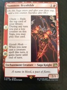 Summon: Brynhildr (Final Fantasy - Magic the Gathering)