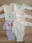 6 x Body długi rękaw Carter's rozm.62/68