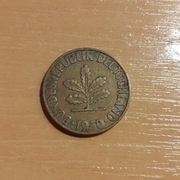 Niemcy NRD 1 fenig pfennig 1950 mennica D - Monachium