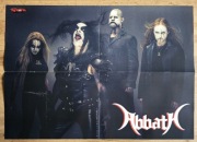 ABBATH - Duży plakat/poster XL z 2019 - Format A2 (ok. 55 x 40 cm) - NOWY!