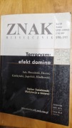 Znak miesięcznik terroryzm efekt domina