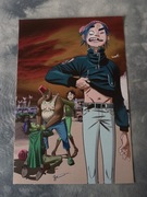 plakat zespołu muzycznego gorillaz