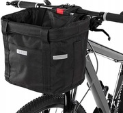 KOSZYK NA KIEROWNICĘ DO ROWERU ROWEROWY ODPINANY CZARNY 10L
