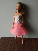 Ubranka dla lalki Barbie - sukienka