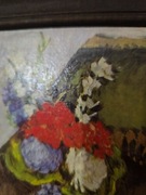 Paul Cezanne kwiaty. Obraz, obrazek w ramce