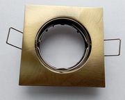 Oprawa Halogenowa  Kwadratowa Ruchoma Mosiądz