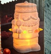 Ceramiczna ozdoba LED dziadek do orzechów 