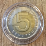 Destrukt 5 zł 2008 nie centryczny rdzeń
