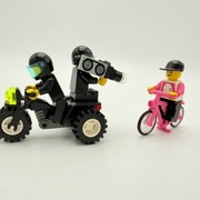 Lego Town 1197 - Telekom Race Cyclist and TV Motorbike