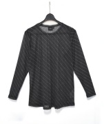 Bluzka Prześwitująca Cienka Czarna Zizzi |R. S