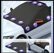 Plandeka ochronna na przednią szybę samochodu z MAGNESAMI 